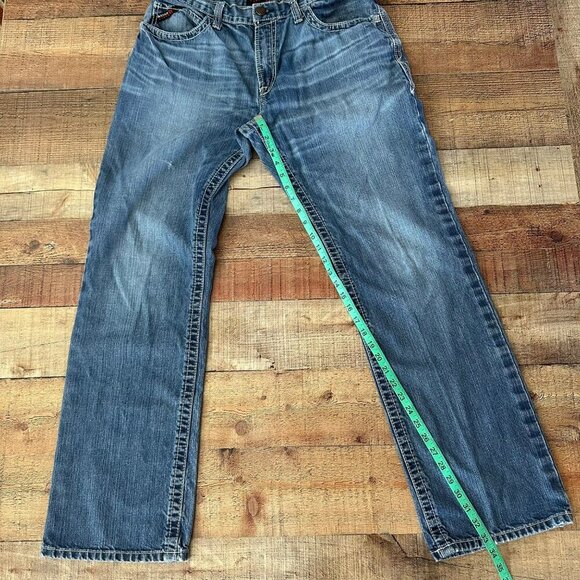 Ariat FR Low Rise M4 Boot Cut Jeans - Mens Size 34x35 - Picture 10 of 12